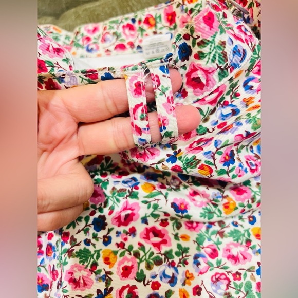 Madewell floral shorts size 28 super comfy nice fabric 100% cotton - Picture 8 of 16